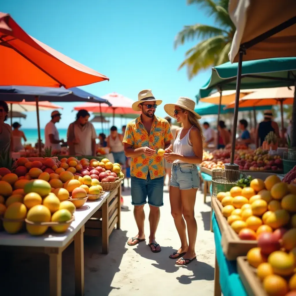 Группы людей, наслаждающихся ночной жизнью Маями