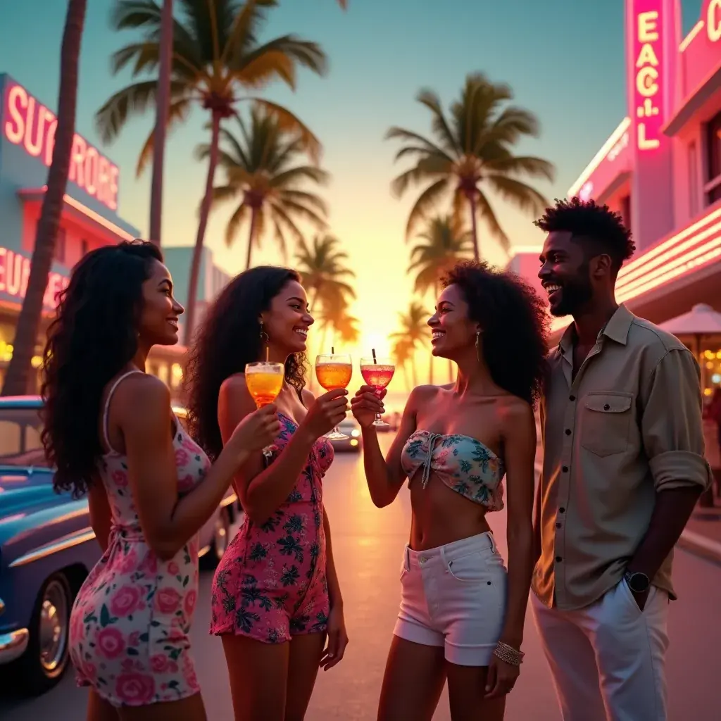 Фотография знаменитого отеля в стиле Арт Деко